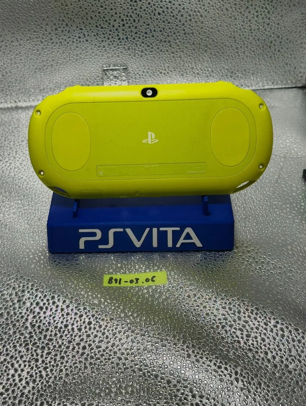 OEM ps vita 2000 yellow back shell w/touch pad - pre owned- authentic
